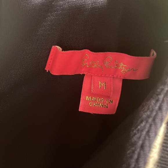 Lilly Pulitzer Callista High Collar Shift Dress - Picture 3 of 3